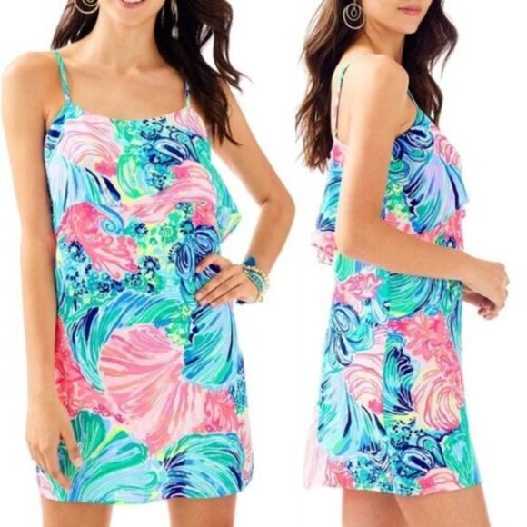 NWT Lilly Pulitzer Lexi Dress in Beach Please - Picture 1 of 2